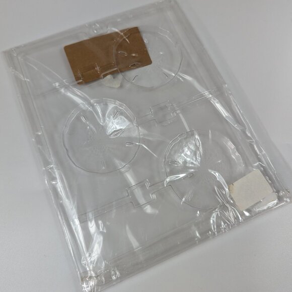 Dress My Cupcake Sand Dollar Chocolate Sucker Lollipop Mold NEW - Picture 2 of 4